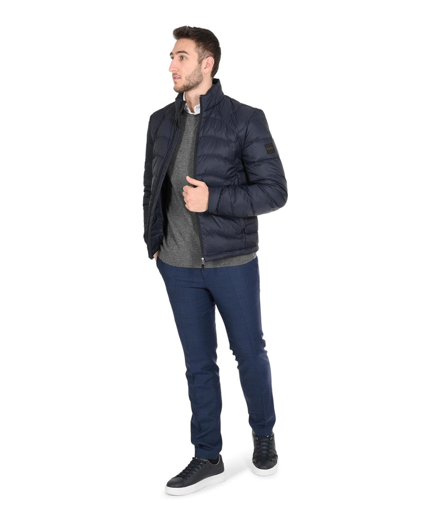 Hugo Boss Men's Dark Blue Polyamide Outerwear in Dark blue - M