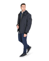 Hugo Boss Men's Dark Blue Polyester Jacket in Dark blue - 56 cm