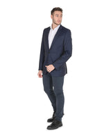 Hugo Boss Men's Dark Blue Wool Jacket in Dark blue - 98 cm