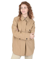 Hugo Boss Women's Camel Wool Blend Jacket in Camel - 36 EU