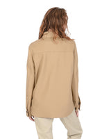 Hugo Boss Women's Camel Wool Blend Jacket in Camel - 36 EU