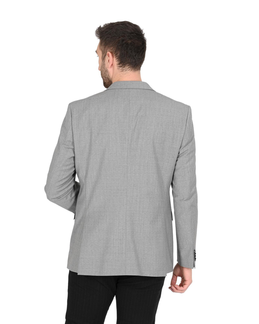 Hugo Boss Men's Grey Wool Blend Jacket in Grey - 52 EU