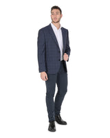 Hugo Boss Men's Dark Blue Wool Jacket in Dark blue - 26