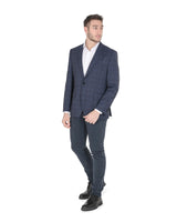 Hugo Boss Men's Dark Blue Wool Jacket in Dark blue - 26