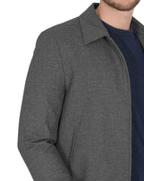 Hugo Boss Men's Polyester Blend Hugo Boss Jacket in Grey - 46 EU