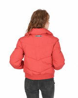 Hugo Boss Women's Red Polyamide Jacket in Red - S