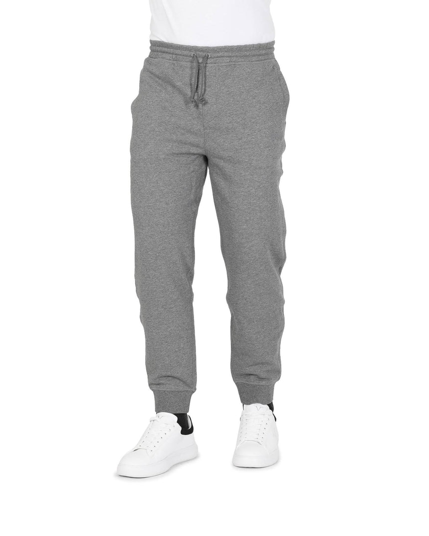 Hugo Boss Men's Cotton blend medium grey pants in Grey - L