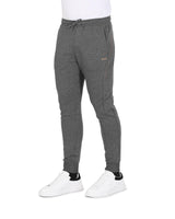 Hugo Boss Men's Grey Cotton Blend Stretch Pants in Grey - S