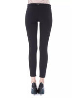 Lateral Closure Skinny Pants with Frontal Application 38 IT Women