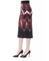 Elegant Black Pencil Skirt W40 US Women