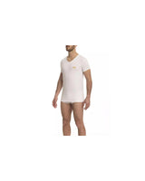 Cavalli Class Men's White Cotton T-Shirt - XL