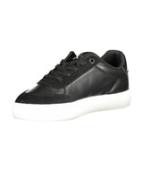 Calvin Klein Women's Black Polyester Sneaker - 38 EU