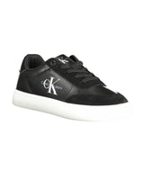 Calvin Klein Women's Black Polyester Sneaker - 39 EU