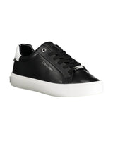 Calvin Klein Women's Black Polyester Sneaker - 41 EU