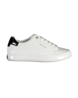 Calvin Klein Women's White Nylon Sneaker - 38 EU