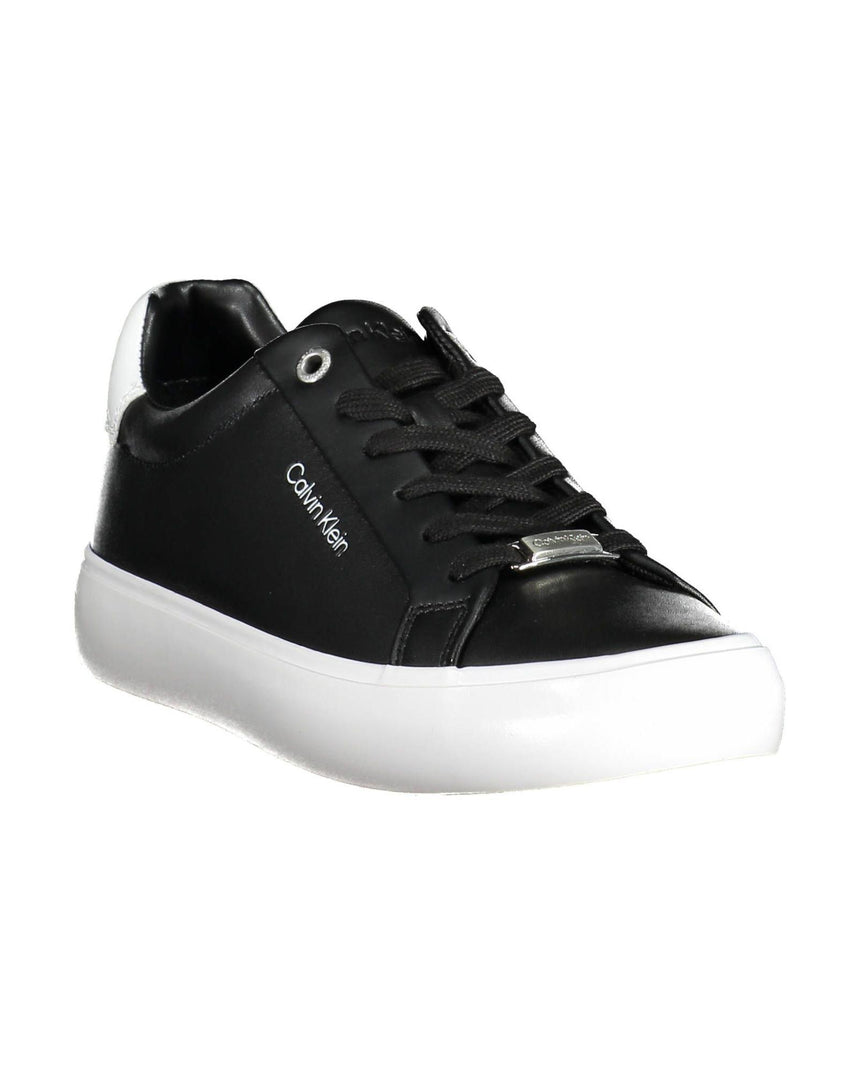 Calvin Klein Women's Black Nylon Sneaker - 36 EU