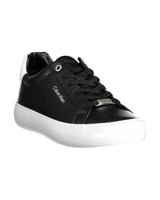 Calvin Klein Women's Black Nylon Sneaker - 37 EU