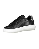 Calvin Klein Women's Black Polyester Sneaker - 37 EU