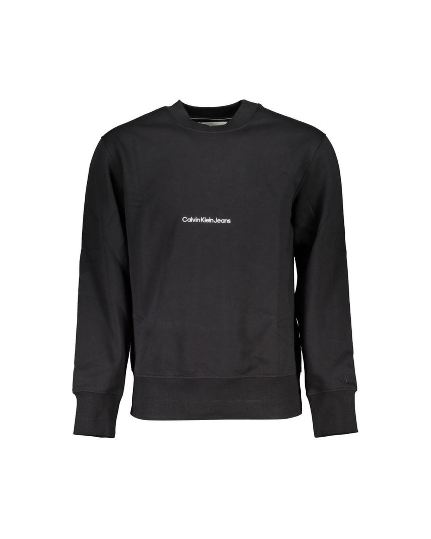 Calvin Klein Men's Black Cotton Sweater - S