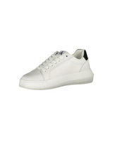 Calvin Klein Women's White Polyester Sneaker - 37 EU