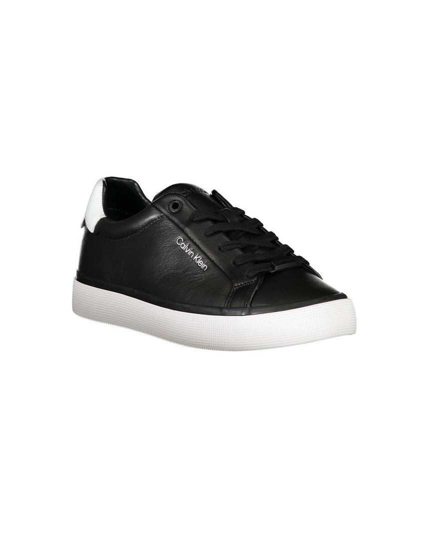 Calvin Klein Women's Black Polyester Sneaker - 36 EU