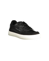 Calvin Klein Men's Black Polyester Sneaker - 43 EU