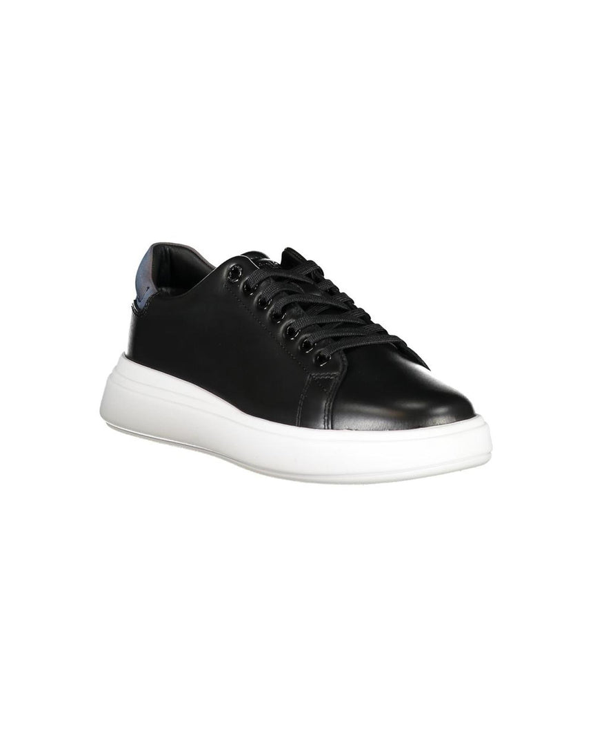 Calvin Klein Women's Black Polyester Sneaker - 37 EU