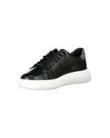 Calvin Klein Women's Black Polyester Sneaker - 39 EU