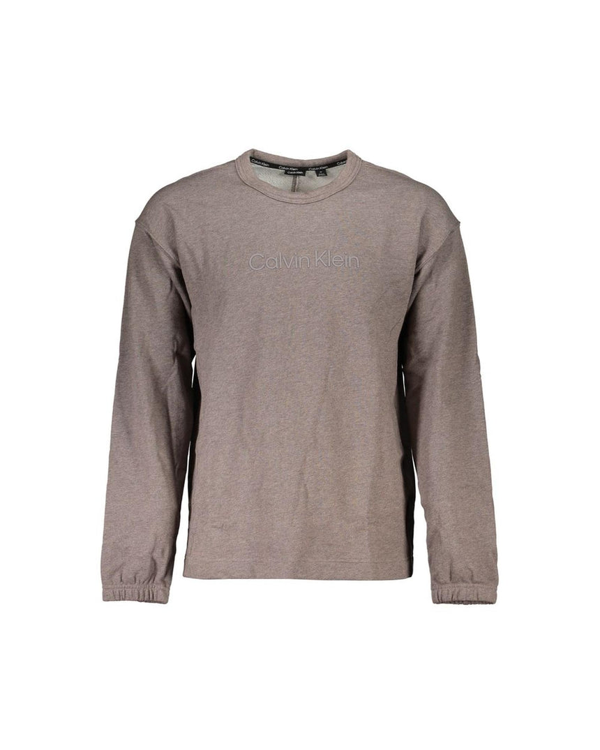 Calvin Klein Men's Brown Cotton Sweater - M