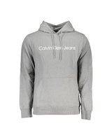 Calvin Klein Men's Gray Cotton Sweater - L