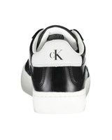 Calvin Klein Women's Black Polyester Sneaker - 39 EU