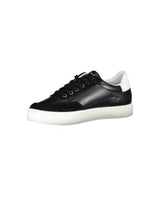 Calvin Klein Women's Black Polyester Sneaker - 39 EU