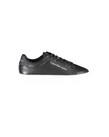 Calvin Klein Men's Black Polyester Sneaker - 42 EU