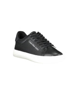 Calvin Klein Men's Black Polyester Sneaker - 42 EU