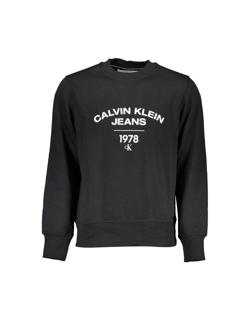 Calvin Klein Men's Black Cotton Sweater - L