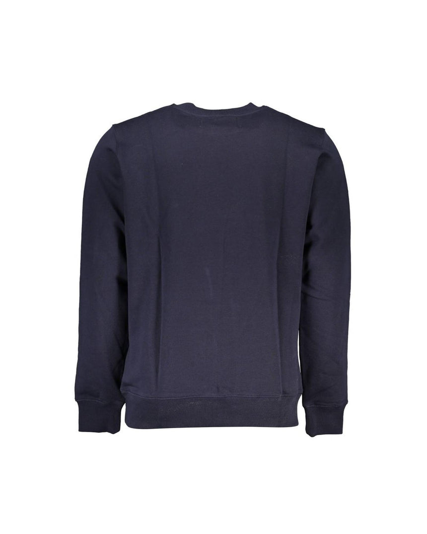 Calvin Klein Men's Blue Cotton Sweater - XL