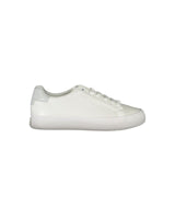 Calvin Klein Women's White Polyester Sneaker - 36 EU