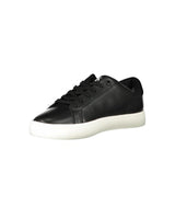 Calvin Klein Men's Black Polyester Sneaker - 40 EU