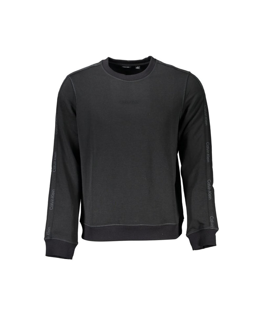 Calvin Klein Men's Black Polyester Sweater - XL