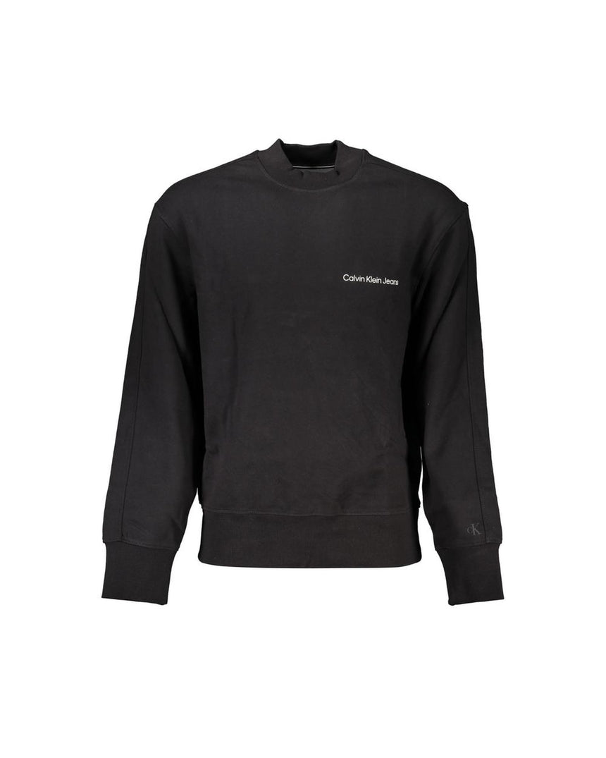 Calvin Klein Men's Black Cotton Sweater - L