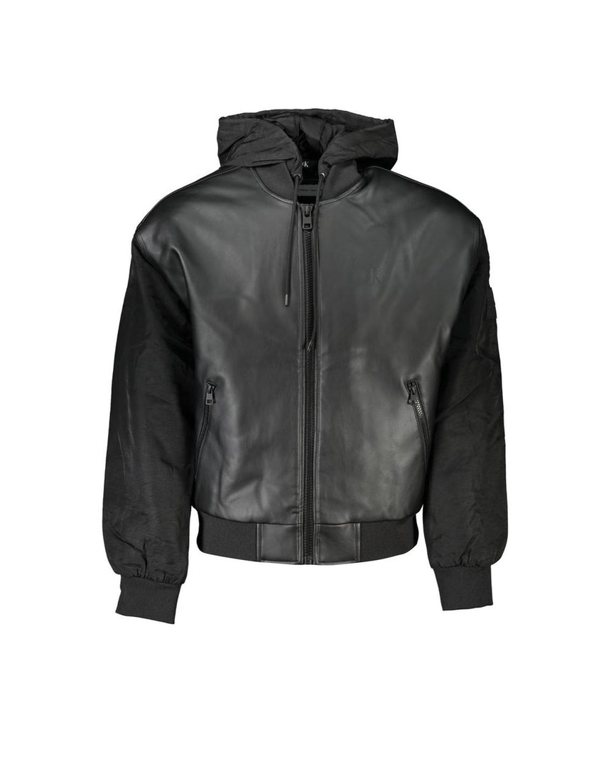 Calvin Klein Men's Black Polyethylene Jacket - S