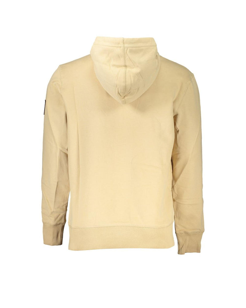 Calvin Klein Men's Beige Cotton Sweater - L