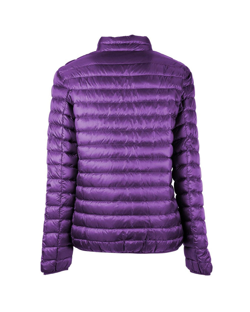 Centogrammi Women's Purple Nylon Jackets & Coat - M