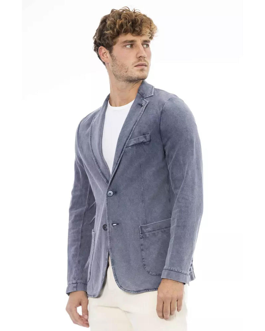 Button-Up Jacket with Front Pockets 50 IT Men