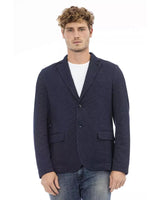 Classic Button Closure Jacket with Front Pockets 46 IT Men