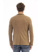 Classic Button Closure Jacket with Front Pockets 48 IT Men