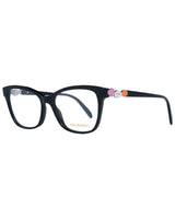 Black Trapezium Frame Glasses One Size Women