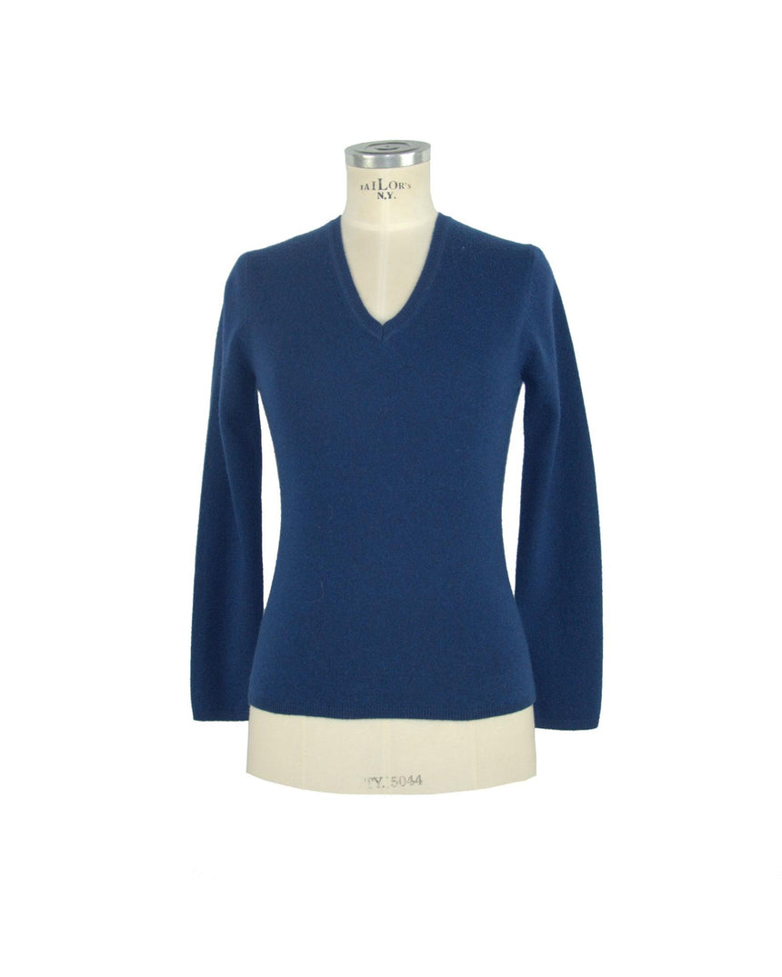 Knit V-Neck Sweater 44 IT Women