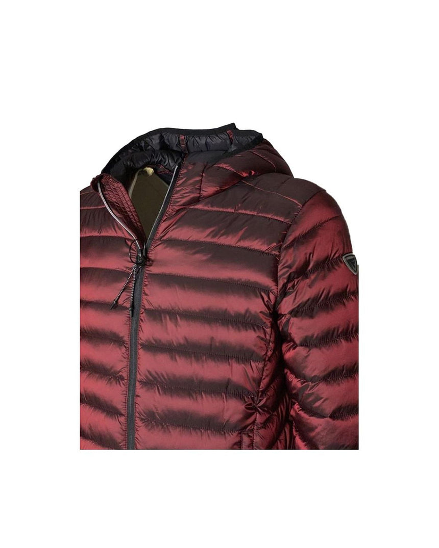 Fred Mello Men's Red Nylon Jacket - L