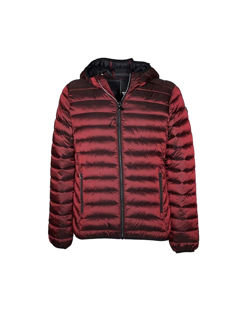 Fred Mello Men's Red Nylon Jacket - M